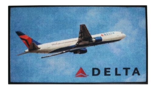 Delta logo floor mat