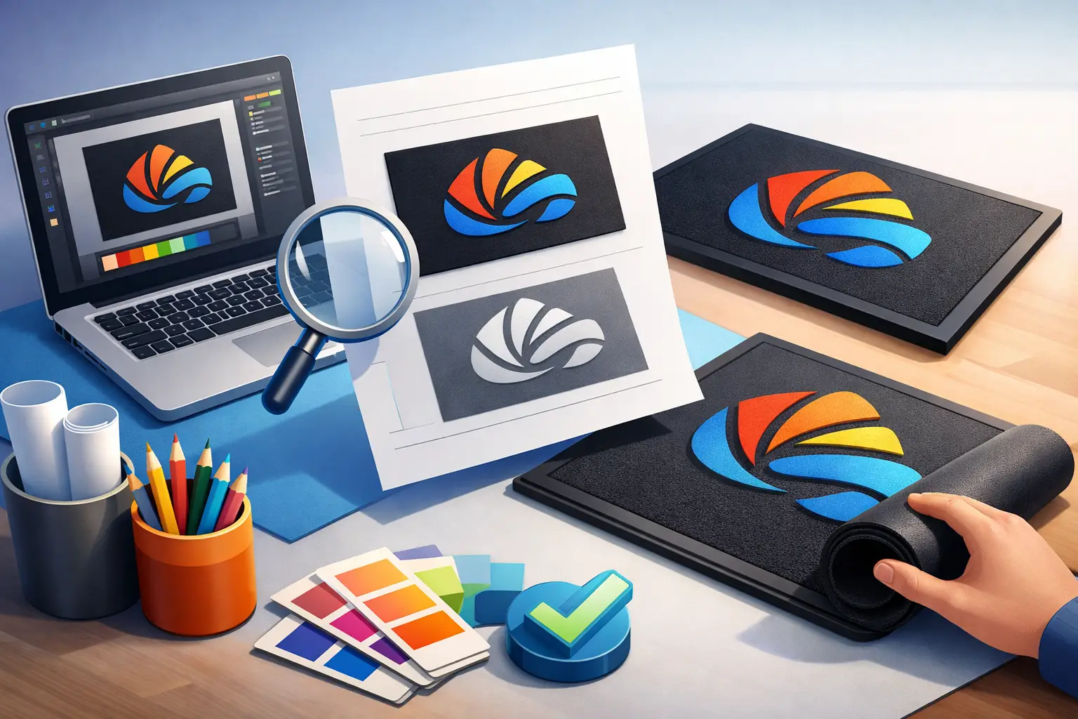 Logo Mats With Free Proof: What to Expect