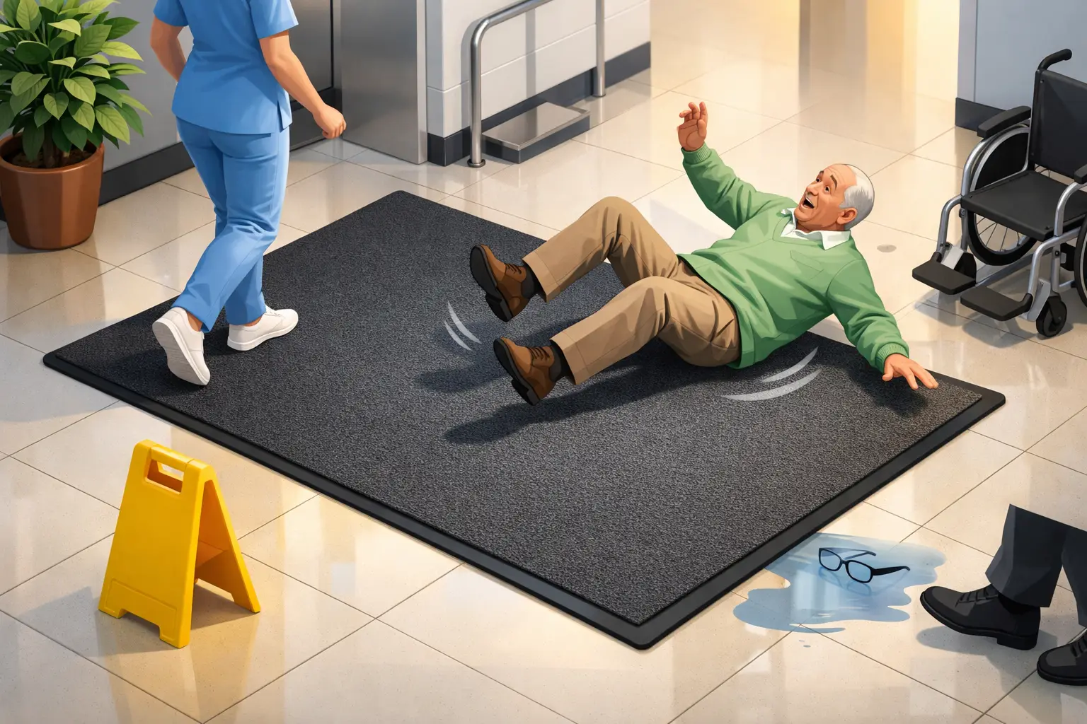 Can Floor Mats Reduce Falls at Your Facility?