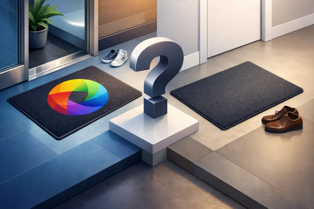 Logo Mats vs Plain Mats: Which Fits Best?